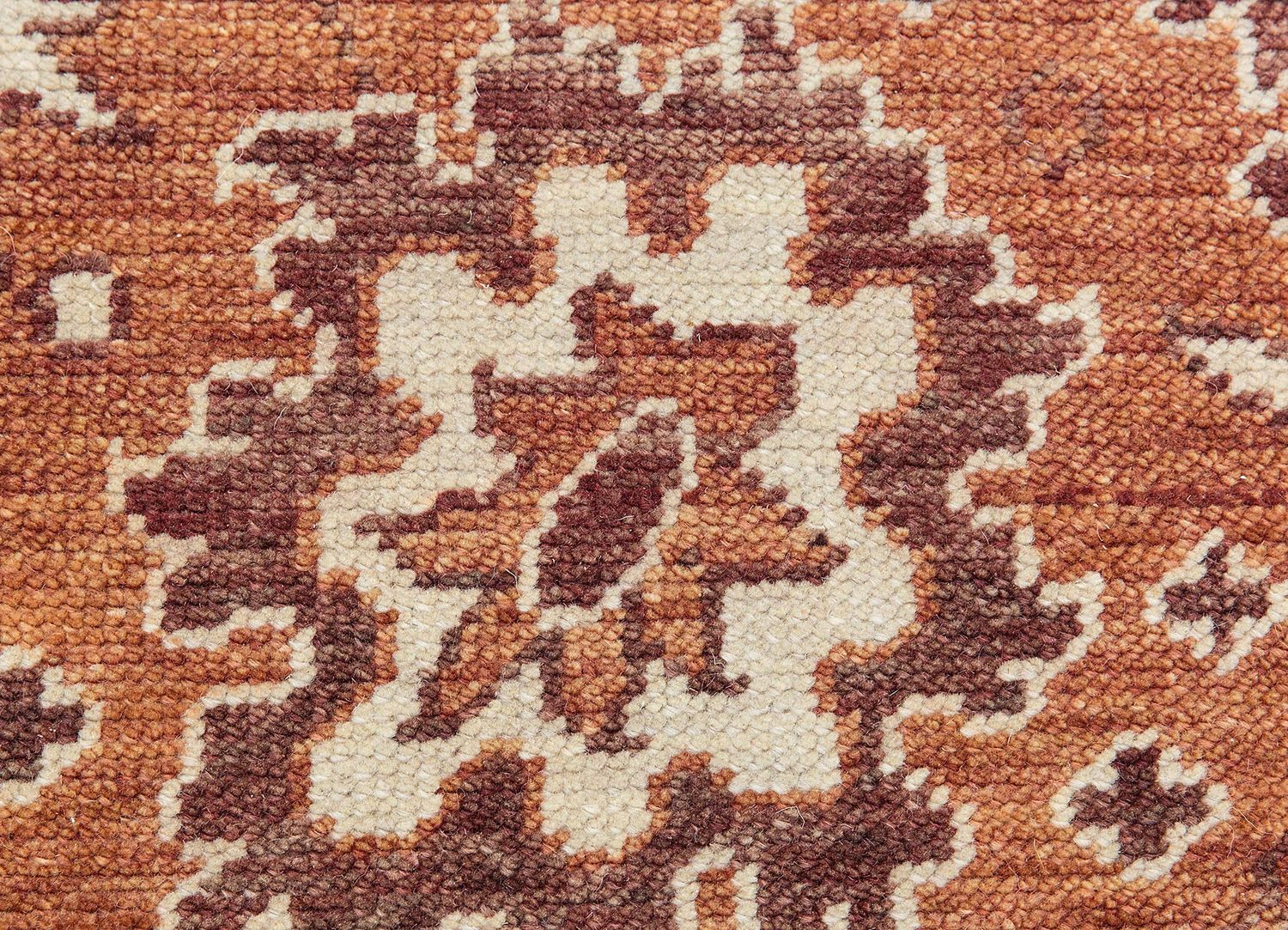 Uldtæppe - 360 x 270 cm - orange