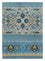 Uldtæppe - 300 x 240 cm - blå