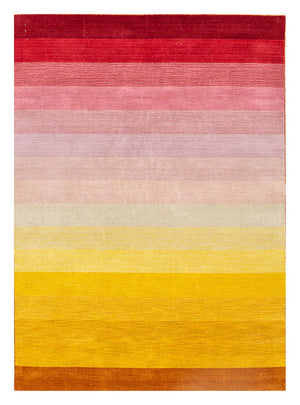 Uldtæppe - 240 x 150 cm - flerfarvet