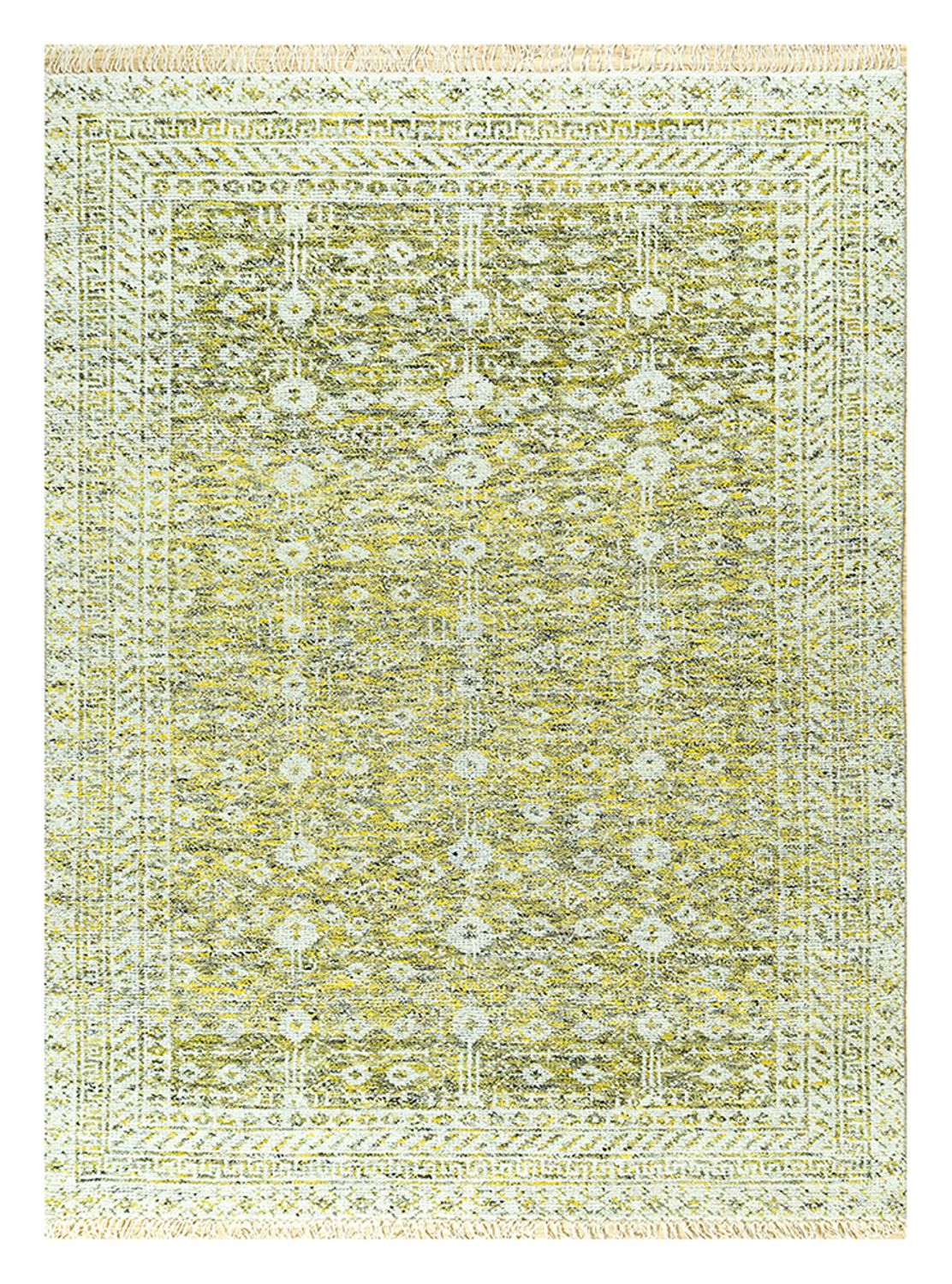 Uldtæppe - 240 x 150 cm - blå