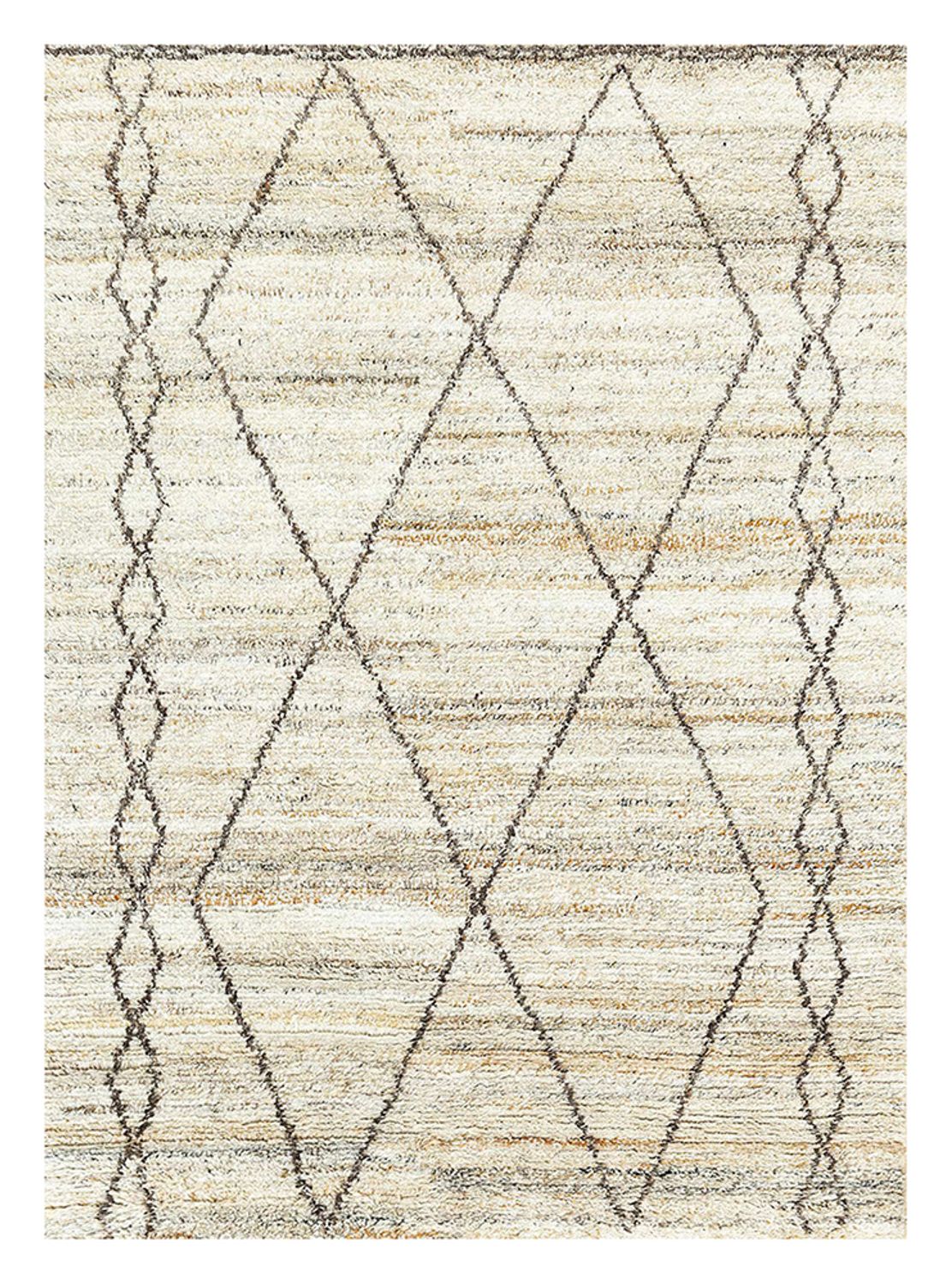 Tæppe - 240 x 150 cm - creme