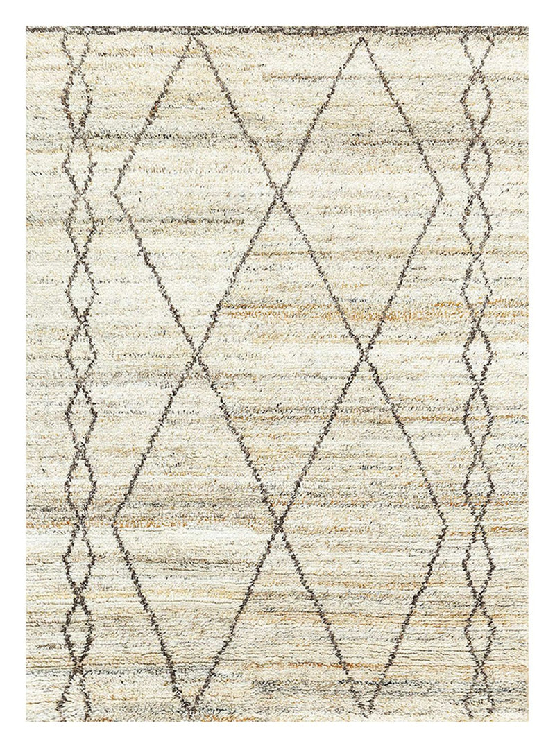 Tæppe - 240 x 150 cm - creme