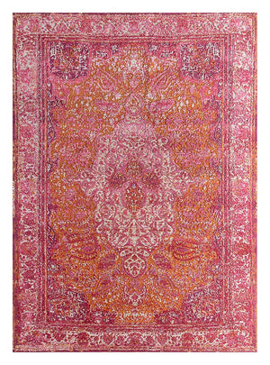 Uldtæppe - 300 x 240 cm - lysrød