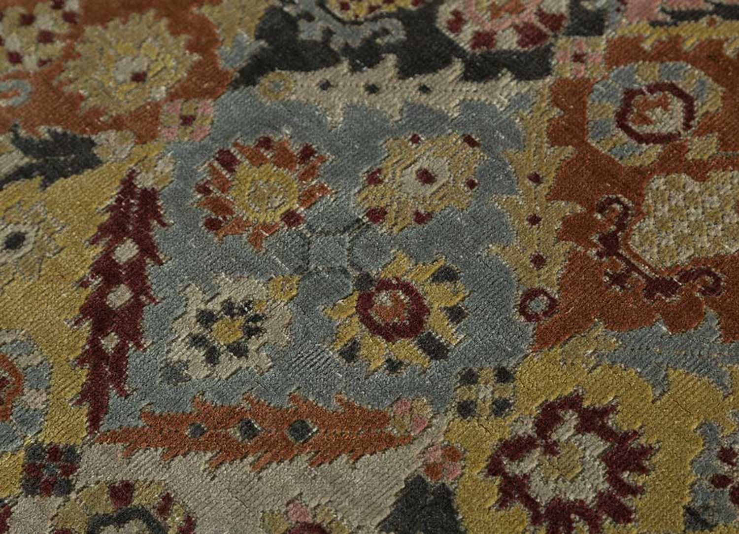 Designer tæppe - Kylen - firkantet