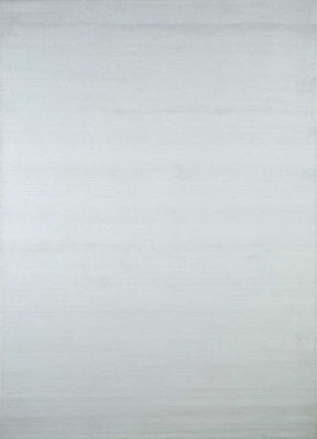 Viskose tæppe - 240 x 150 cm - lysegrå