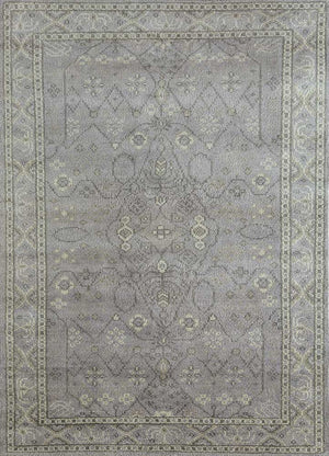 Uldtæppe - 360 x 270 cm - grå