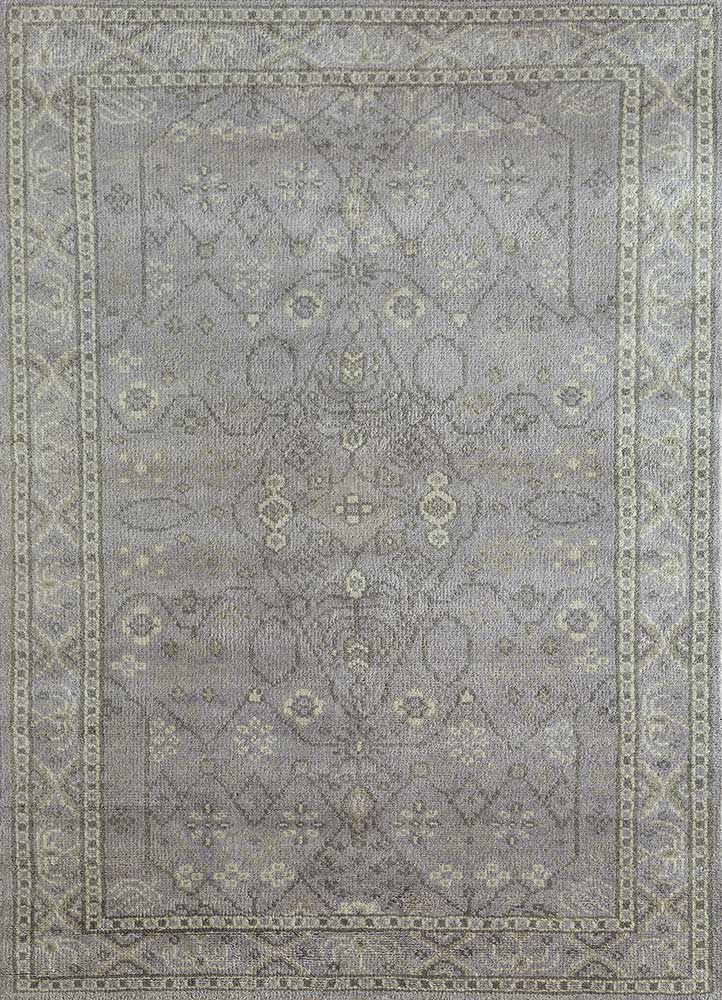 Uldtæppe - 360 x 270 cm - grå
