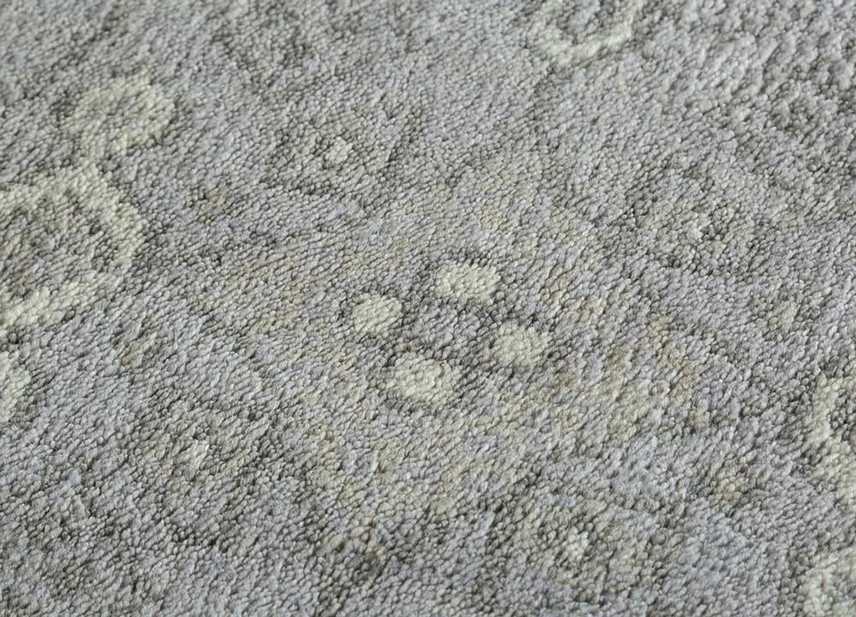 Uldtæppe - 360 x 270 cm - grå