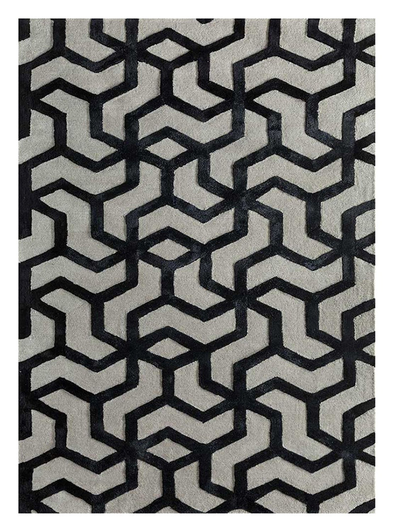 Uldtæppe - 240 x 150 cm - grå