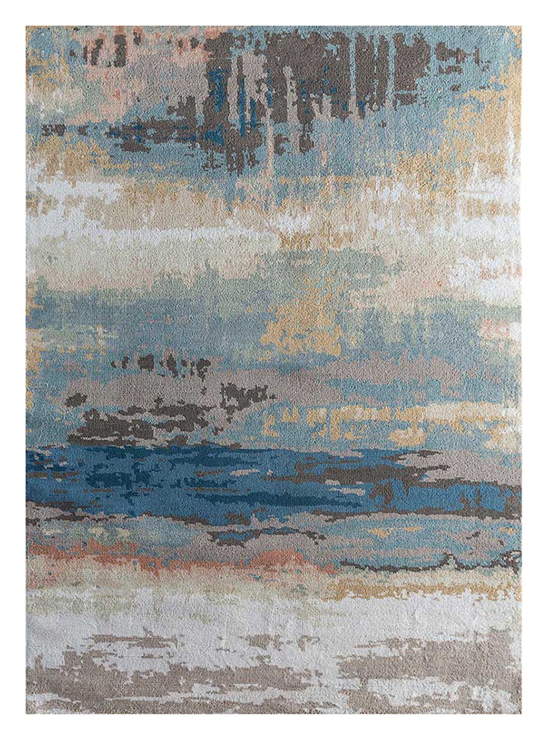 Tæppe - 240 x 150 cm - flerfarvet