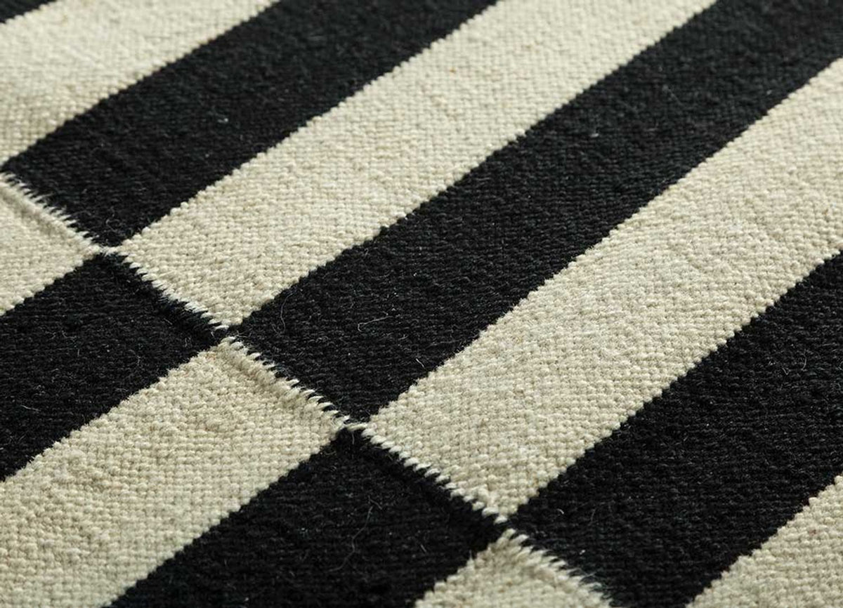 Uldtæppe - 240 x 150 cm - flerfarvet