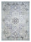 Uldtæppe - 360 x 270 cm - sølv