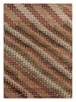 Uldtæppe - 240 x 150 cm - blå
