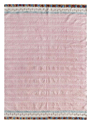 Kelim-tæppe - Trendy - 300 x 180 cm - pink