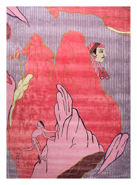 Uldtæppe - Dafne - rektangulær