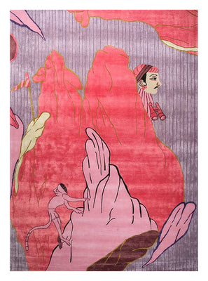 Uldtæppe - Dafne - rektangulær