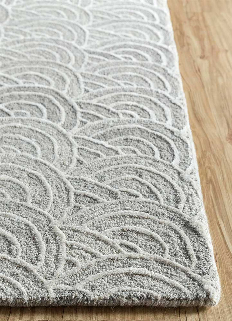 Uldtæppe - 240 x 150 cm - beige