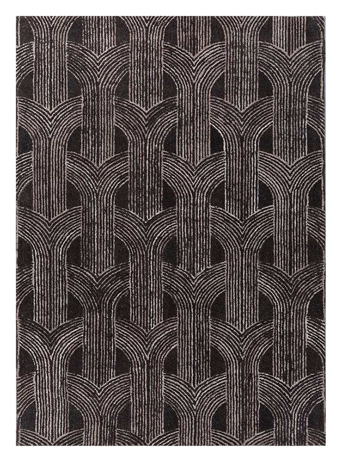 Uldtæppe - 240 x 150 cm - taupe
