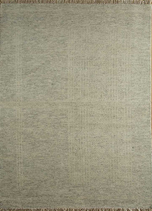 Uldtæppe - 240 x 150 cm - creme