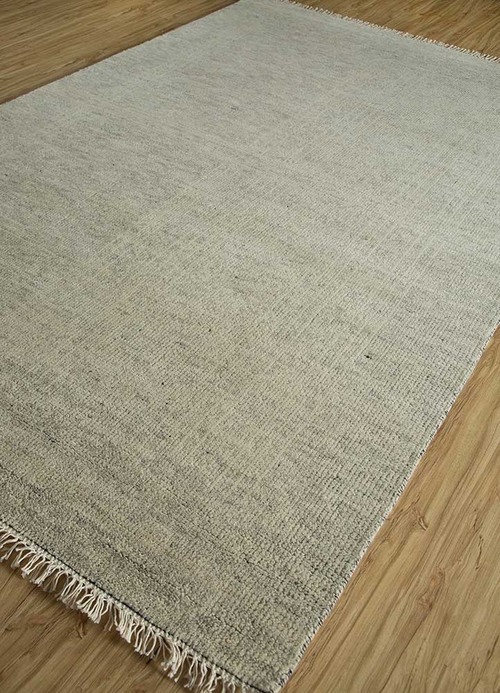 Uldtæppe - 240 x 150 cm - creme