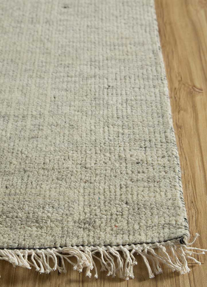 Uldtæppe - 240 x 150 cm - creme