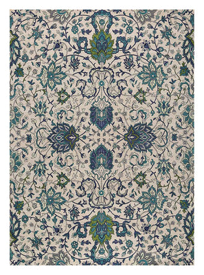 Uldtæppe - 360 x 270 cm - creme