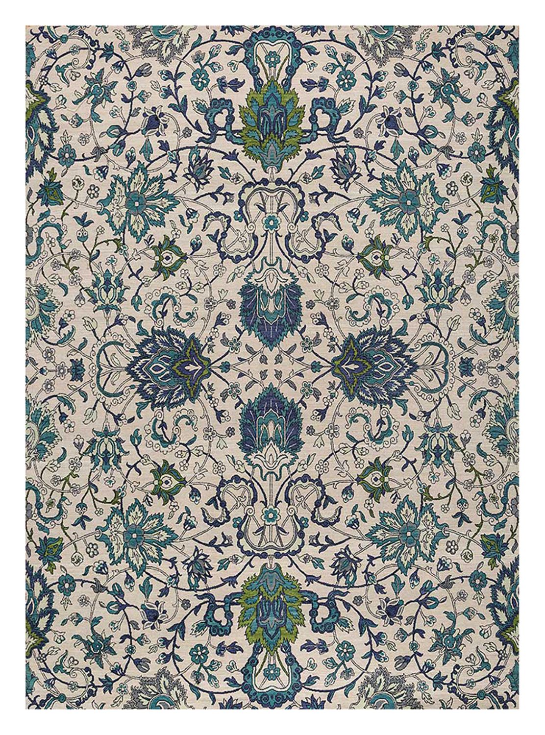 Uldtæppe - 360 x 270 cm - creme