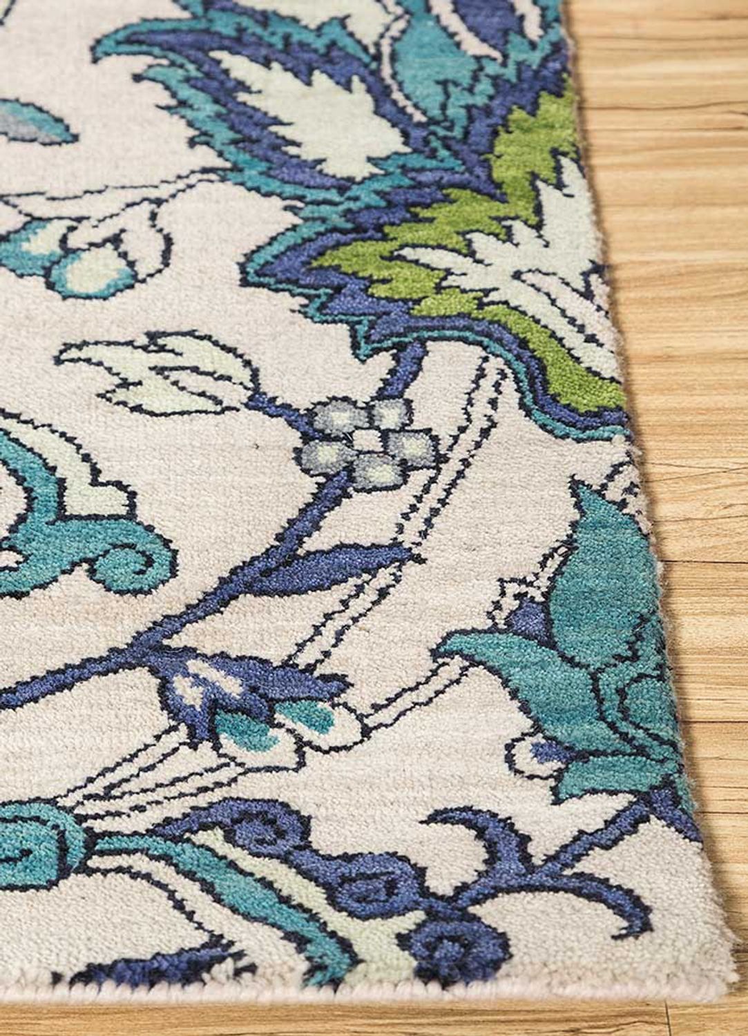 Uldtæppe - 360 x 270 cm - creme