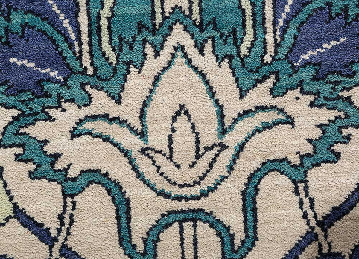 Uldtæppe - 360 x 270 cm - creme