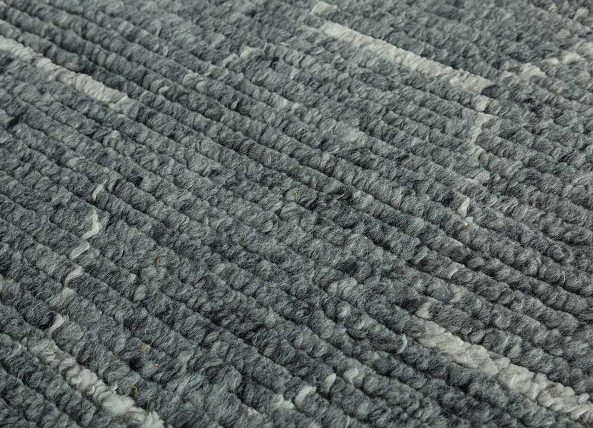 Uldtæppe - 300 x 240 cm - grå
