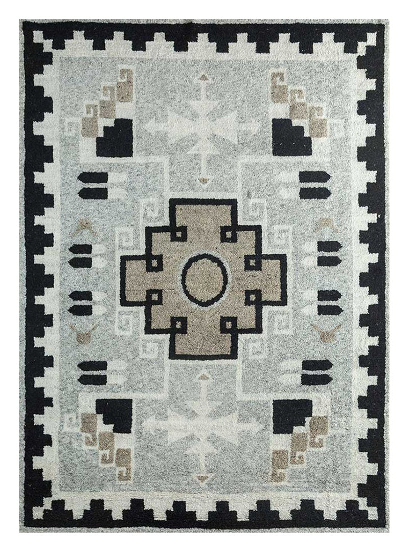 Uldtæppe - 300 x 240 cm - grå