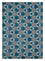 Uldtæppe - 240 x 170 cm - blå