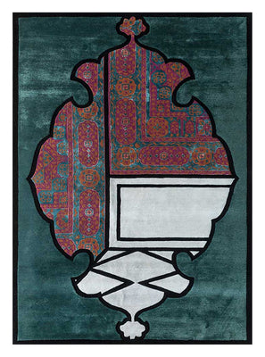 Uldtæppe - Jace - rektangulær