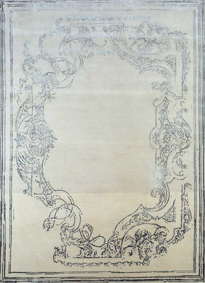 Uldtæppe - 300 x 240 cm - creme