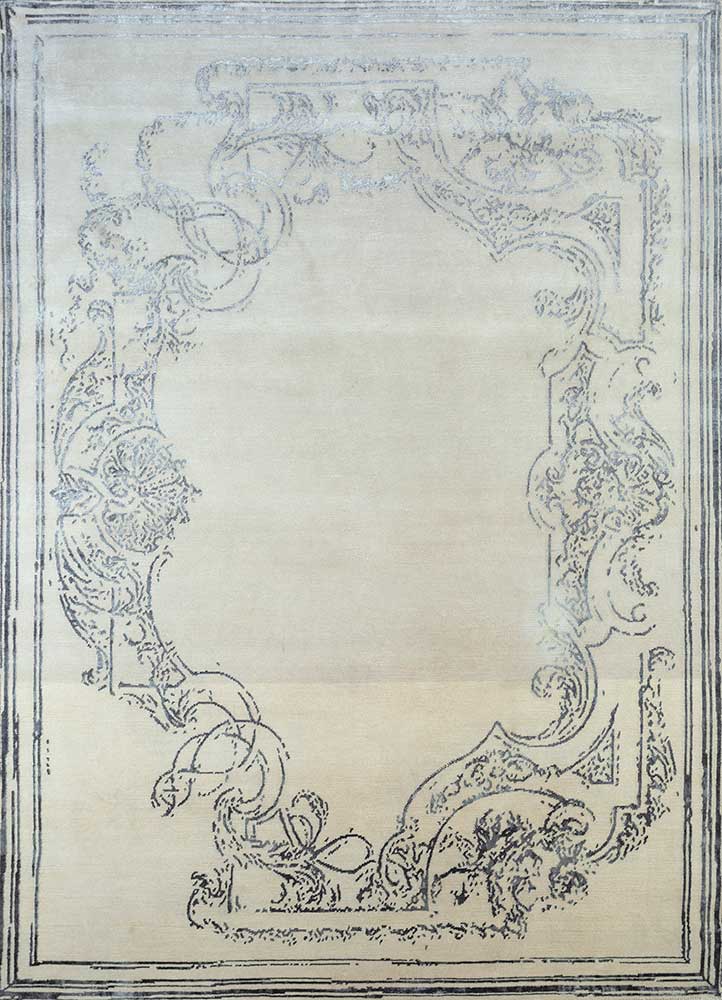 Uldtæppe - 300 x 240 cm - creme