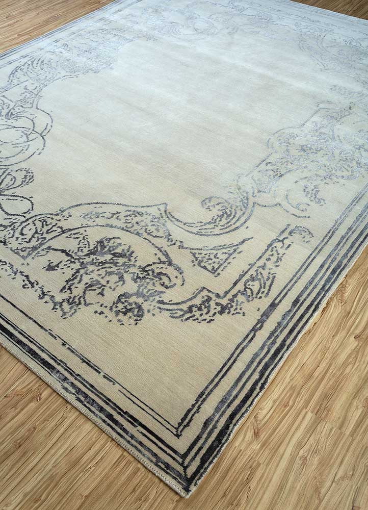 Uldtæppe - 300 x 240 cm - creme