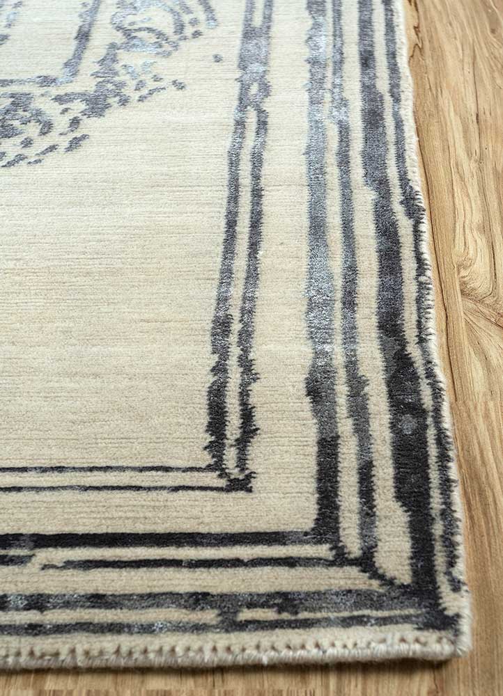 Uldtæppe - 300 x 240 cm - creme