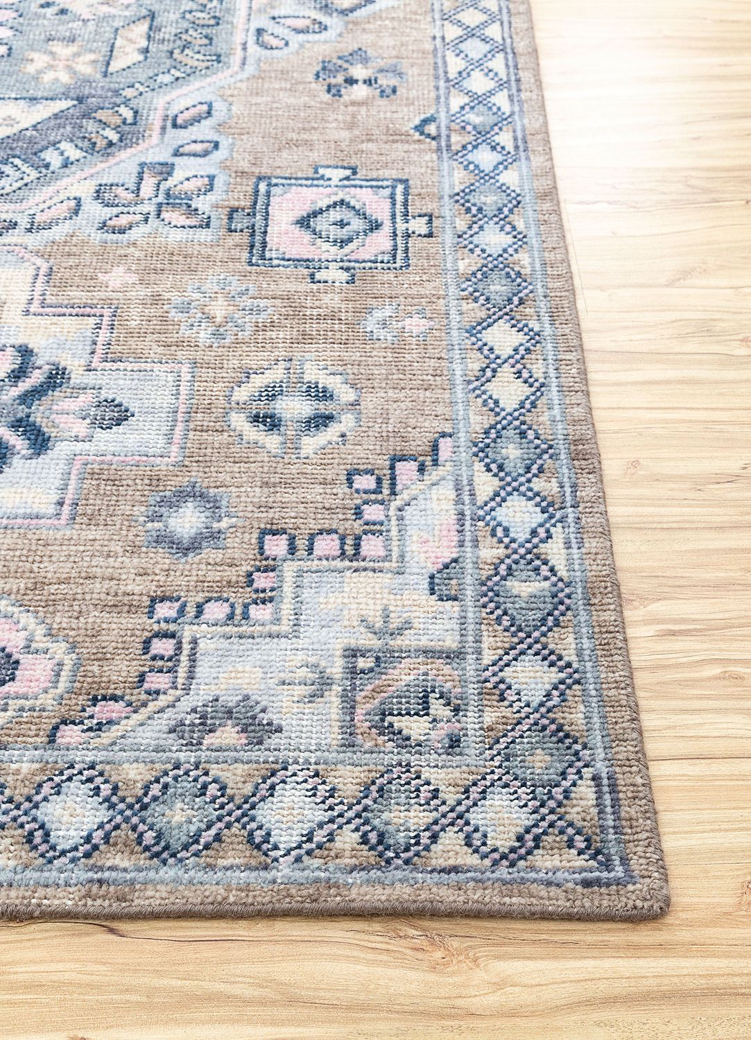 Uldtæppe - 300 x 200 cm - creme