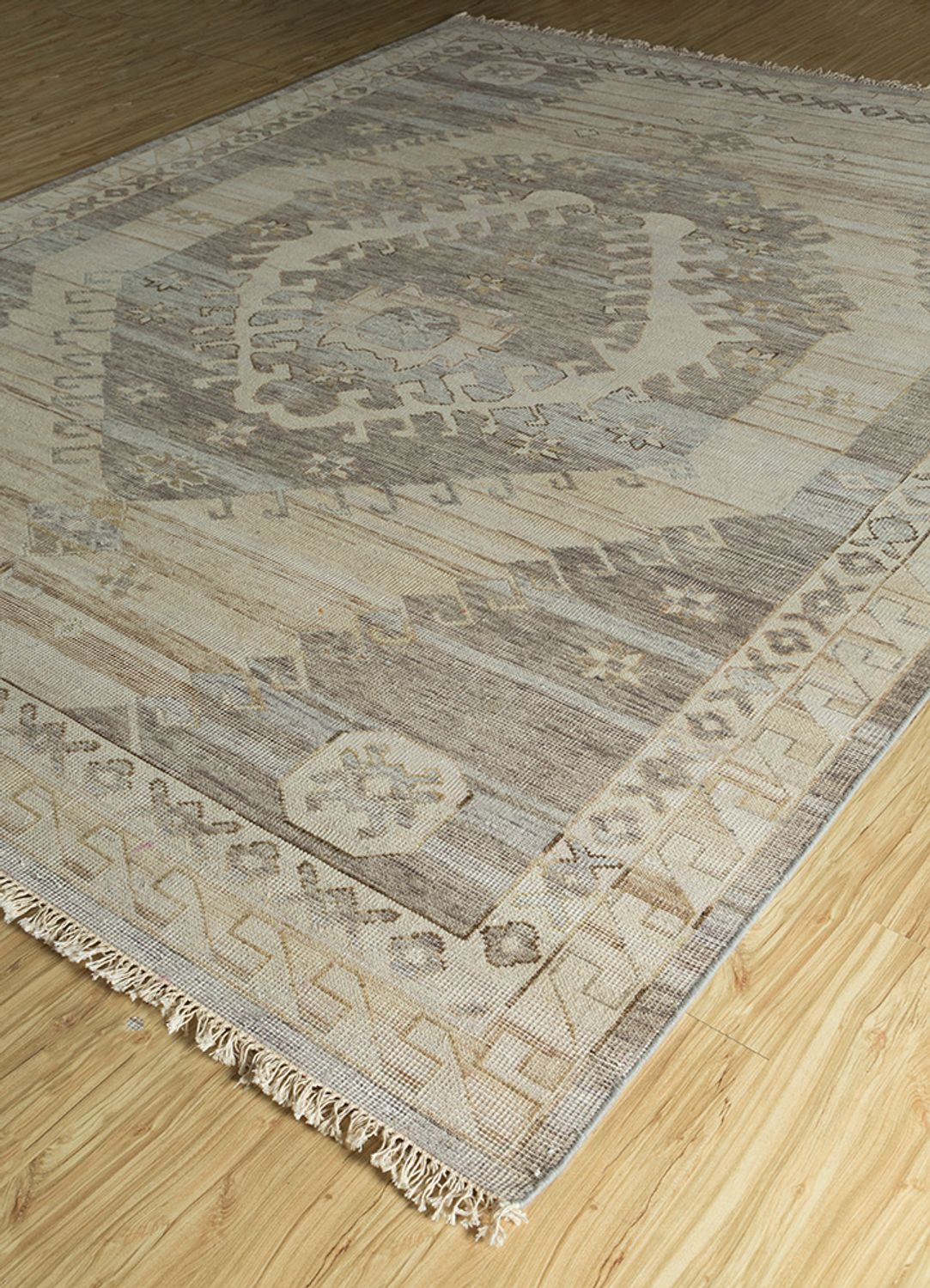 Orientalsk tæppe - 300 x 240 cm - taupe