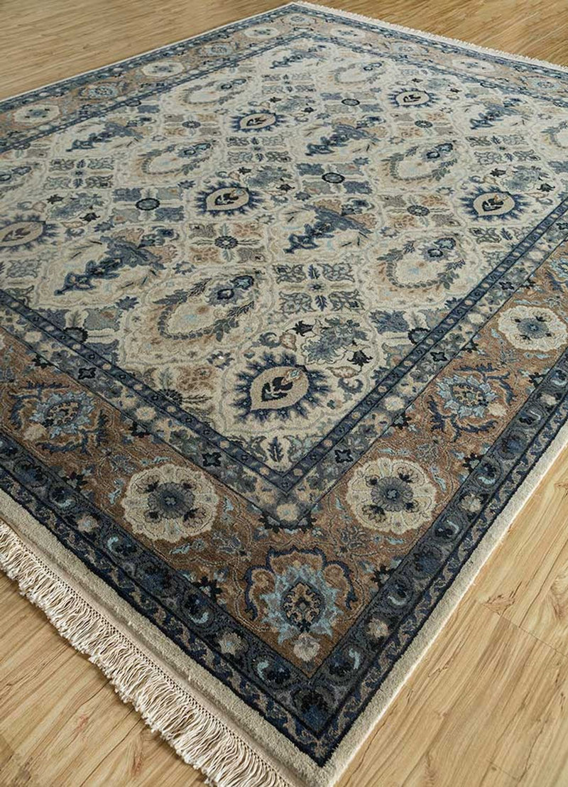 Uldtæppe - 300 x 240 cm - creme
