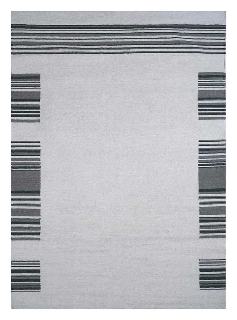 Uldtæppe - 240 x 150 cm - lysegrå