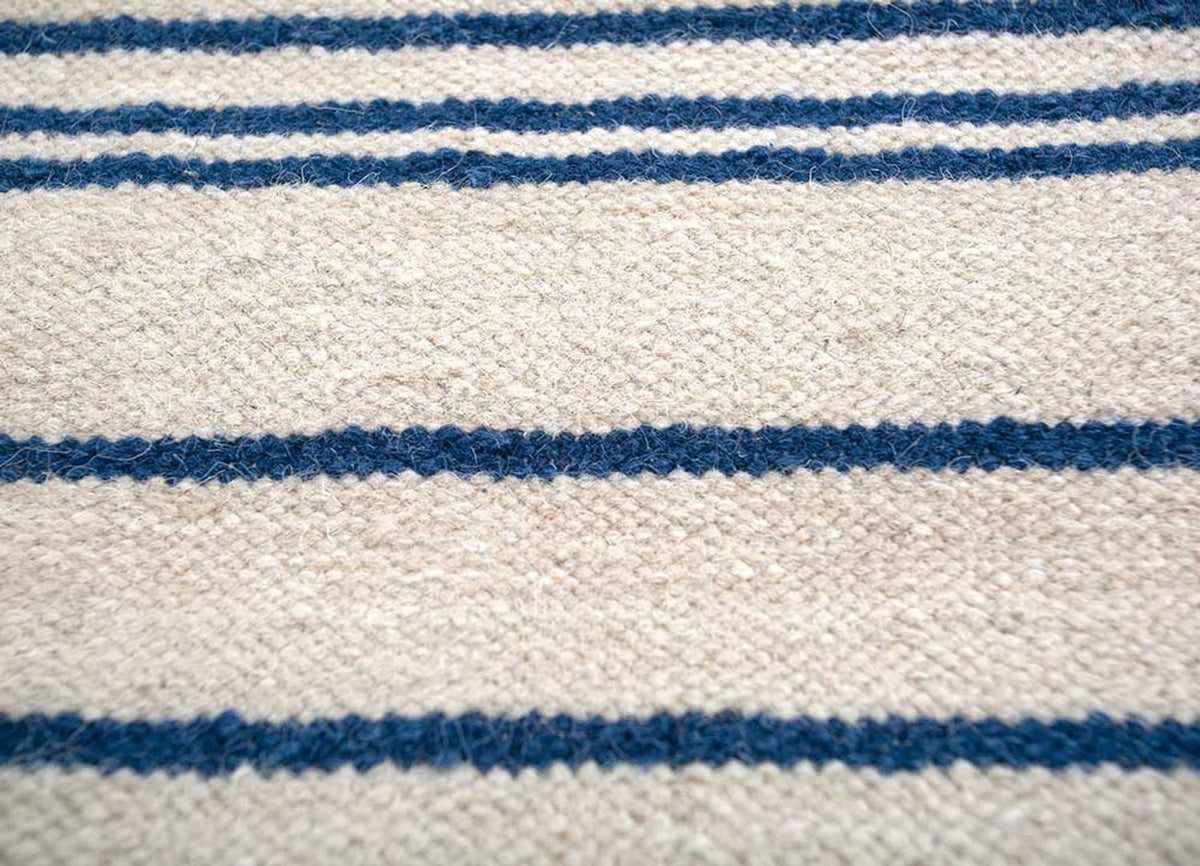 Uldtæppe - 240 x 150 cm - flerfarvet