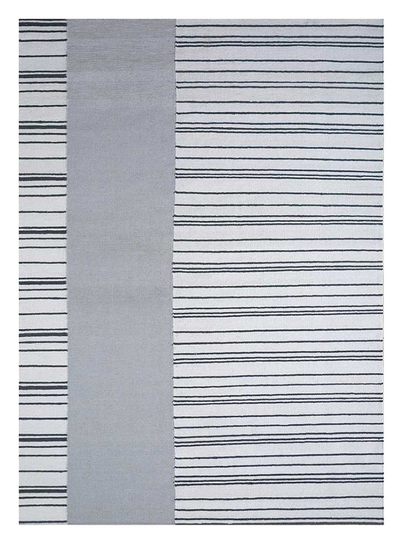 Uldtæppe - 240 x 150 cm - lysegrå
