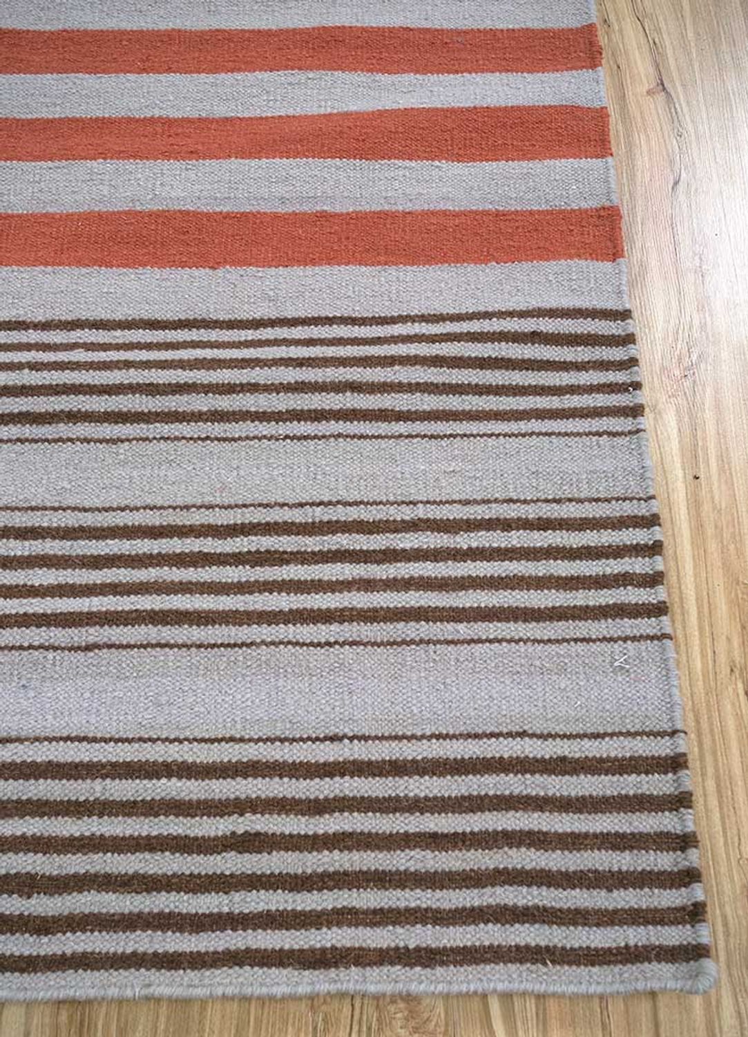 Uldtæppe - 240 x 150 cm - flerfarvet