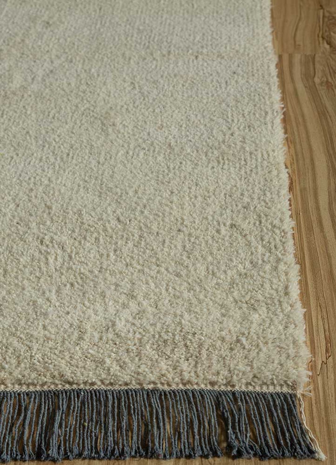 Uldtæppe - 150 x 90 cm - sand