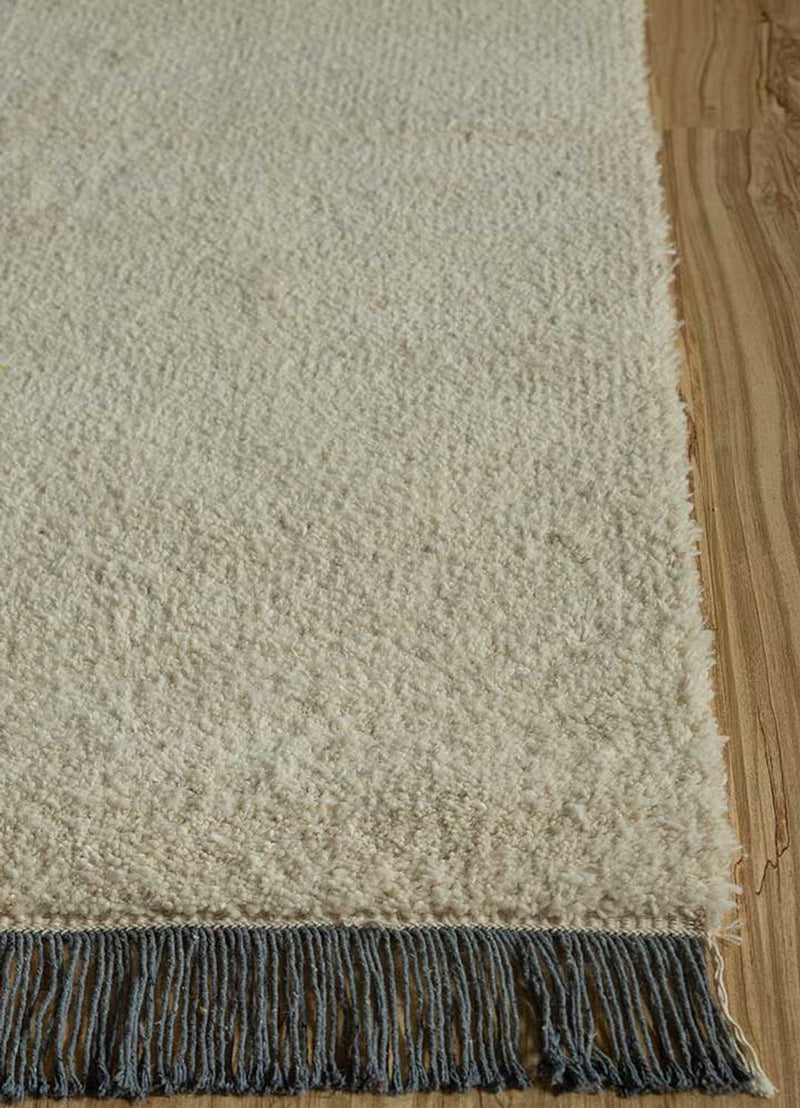 Uldtæppe - 150 x 90 cm - sand