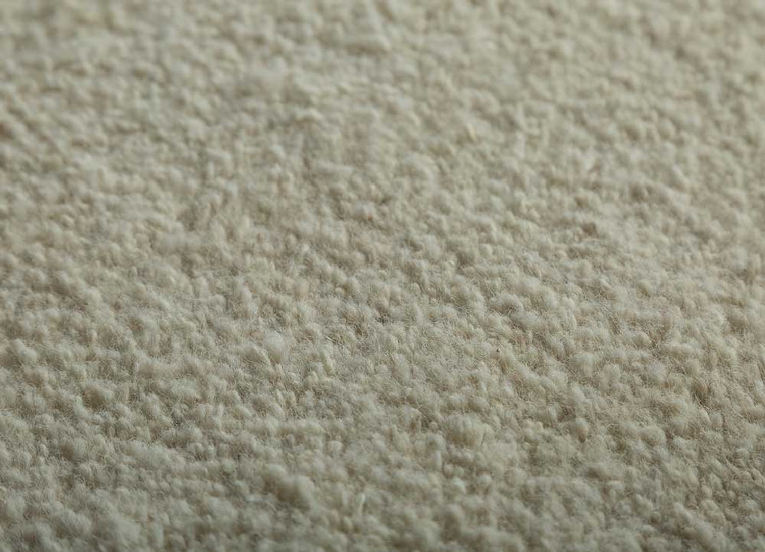 Uldtæppe - 150 x 90 cm - sand