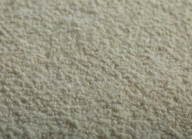 Uldtæppe - 150 x 90 cm - sand