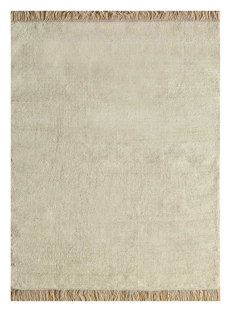 Uldtæppe - 150 x 90 cm - sand