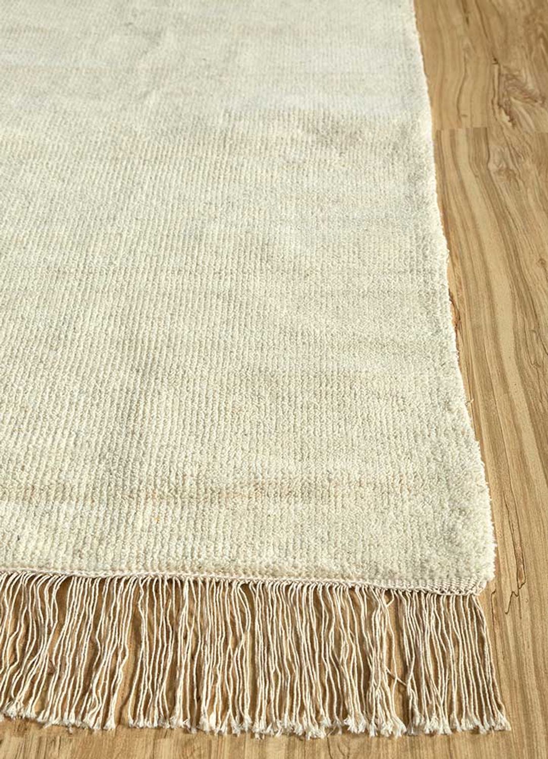 Uldtæppe - 150 x 90 cm - sand